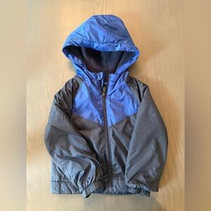 Nike Toddler Boys Blue Fleece Jacket